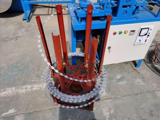 Galvanized Coil Razor Blade Barbed Wire Making Machine