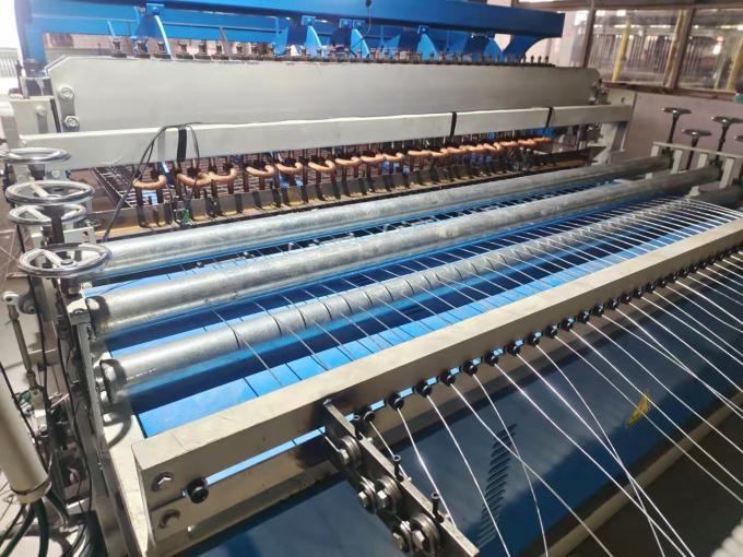 Hole Size 10*10cm Construction 3-6mm Welded Mesh Making Machine