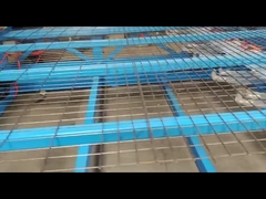 Roll Height 2.4m Welded Wire Mesh Machine Capacity 300 Rolls Per Day