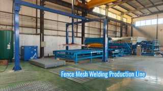 Fence Mesh Panel Welding Production Line