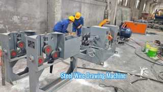 Steel Wire Drawing Machine / Cold Rolling Steel Bar Ribbed Machine