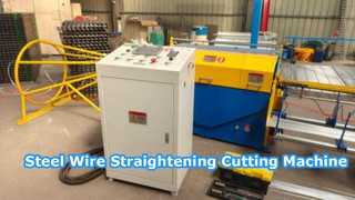 Steel Wire Straightening Cutting Machine