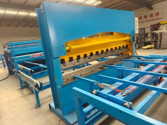 Online Bending Capacity 60 Pcs / Hour Mesh Size 50*200mm Fence Mesh Welding Machine