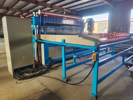 Mesh Size 200*200mm Mesh Length 12m Concrete Reinforcing Mesh Welding Machine
