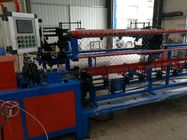 4mm Fully Automatic Chain Link Fencing Machine , Chain Link Fence Weaving Machine