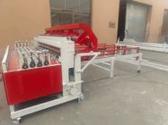 Red Painting Plc Control By Touch Screen Weld Mesh Manufacturing Machine