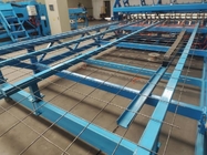 Width 2.4m Welded Wire Mesh Making Machine Roll Length 45m Roof Construction