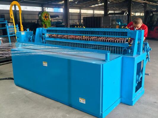 Mesh Size 2 Inches Welding Speed 120rows/Min Electric Welded Wire Mesh Machine